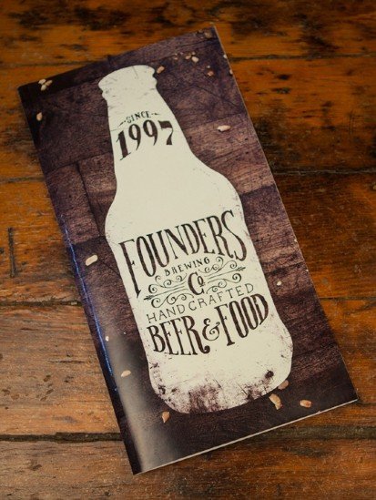 印刷设计作品欣赏Founders Brewing Co.