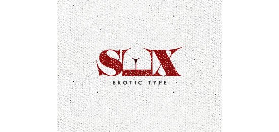 优秀Logo设计 - Erotic Type