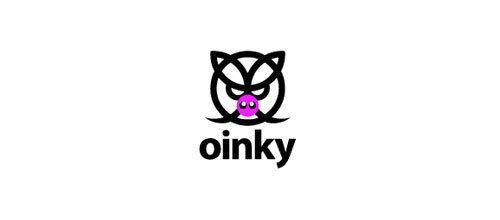 oinky 猪logo