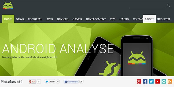 Android Analyze 多边形网页设计Polygon web design