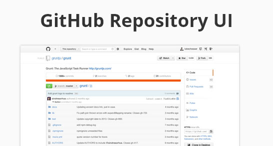 github-repository-ui