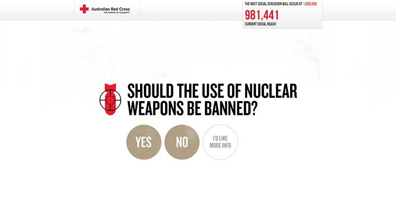 Australian Red Cross: Target Nuclear Weapons