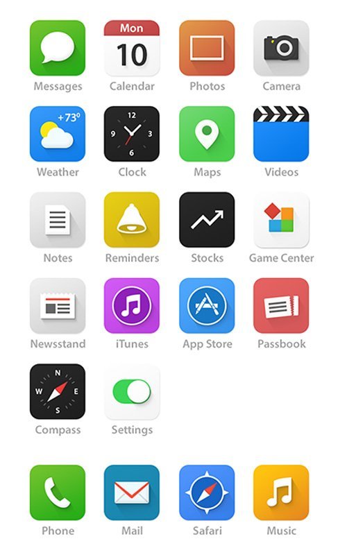 UI设计 iOS 7 - Redesign UIUX