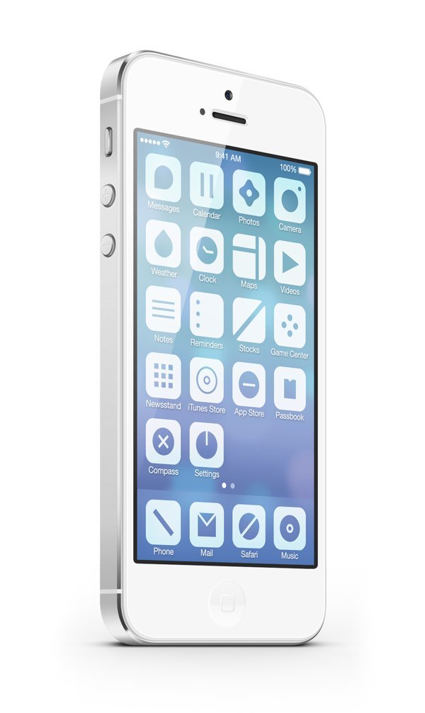 UI设计 iOS7 - Minimalist Concept