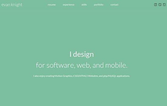 创意单页面网页设计