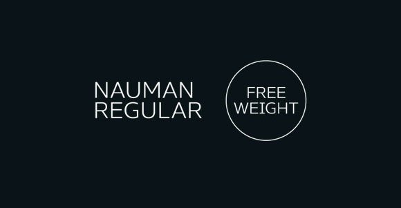 字体 - nauman-regular-free-font