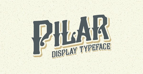 字体 - pilar_typeface