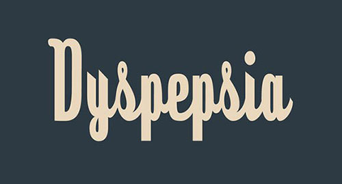 英文字体下载 dyspepsia-free-font