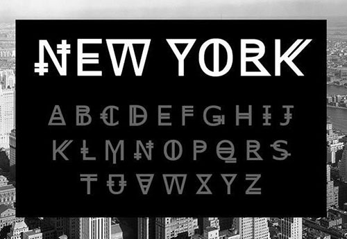 英文字体下载 new-york-free-font