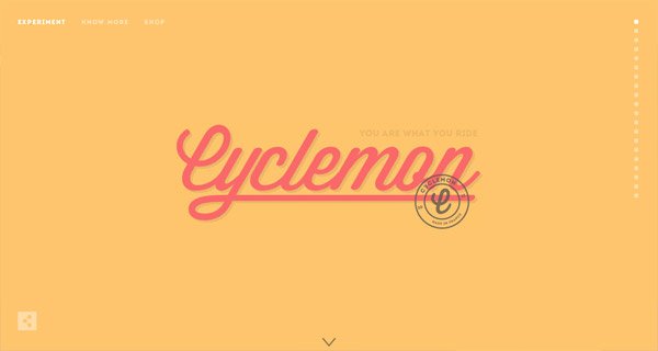 网页设计：Cyclemon
