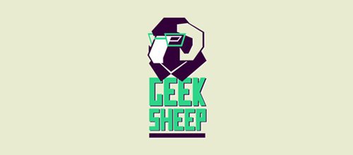Geek Sheep 绵羊logo