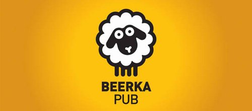 Beerka Pub 绵羊logo