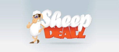 Sheep Dealz 绵羊logo