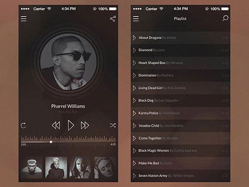 ios7-vintage-music-player-pas-app