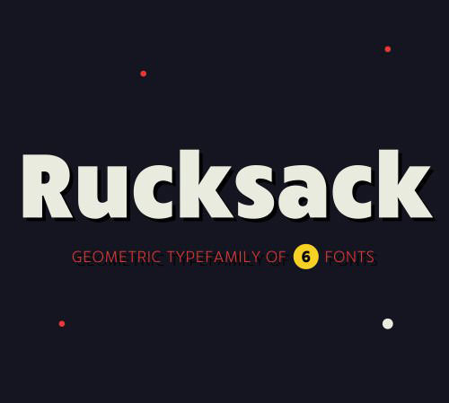 rucksack-font 字体下载