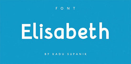 elisabeth-font 字体下载