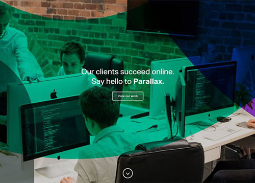 Parallax #CSS3 #网页设计