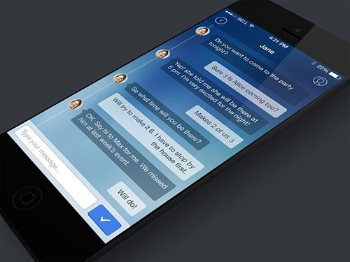 gabby chat interface ui design screen ui设计 界面设计