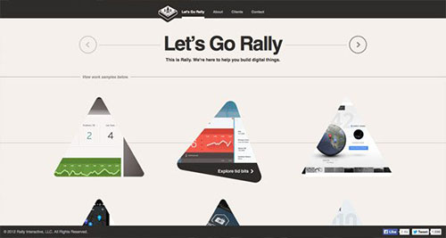 Rally Interactive 优秀网页设计