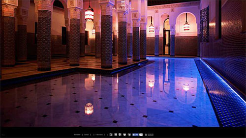 La-Mamounia-Marrakesh 酒店网站 网页设计