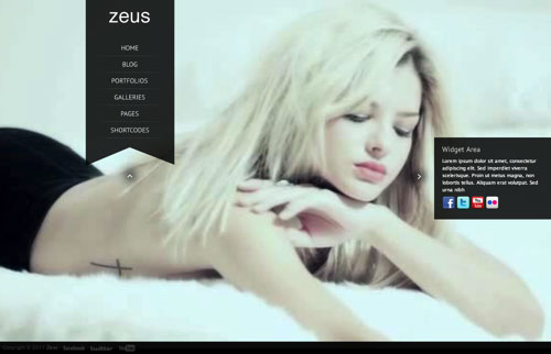 Zeus wordpress模板