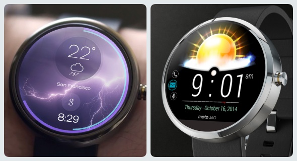 智能手表UI界面设计 — 圆
