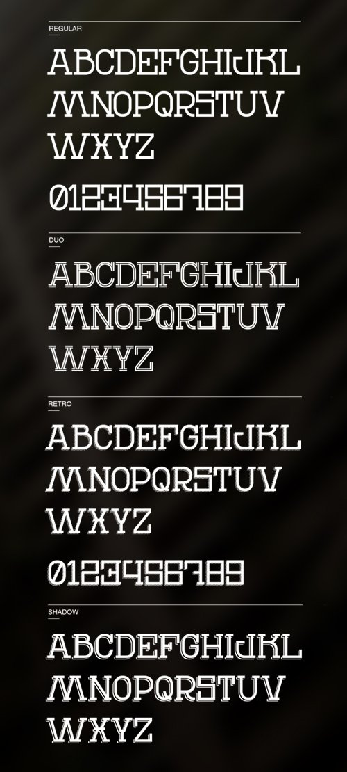 REN Typeface Free 字体下载