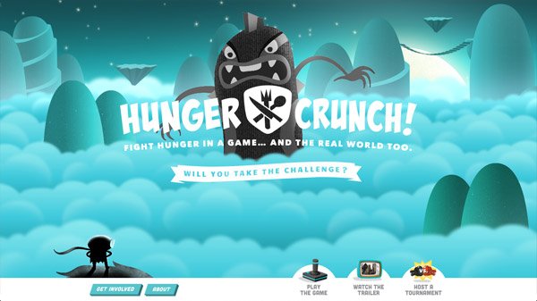Hunger Crunch 网页设计欣赏