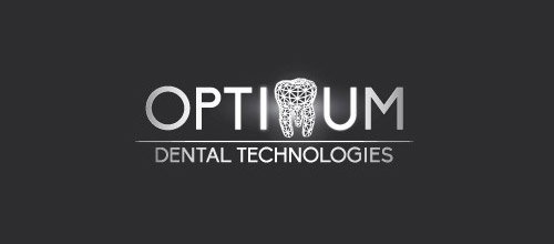 optimum dental logo design设计