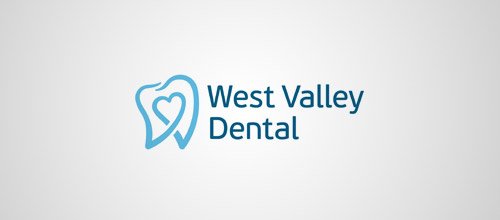 west valley dental 牙科 logo设计