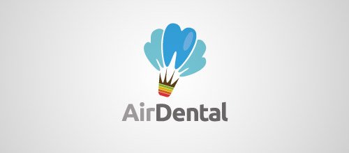 air dental 牙科 logo设计