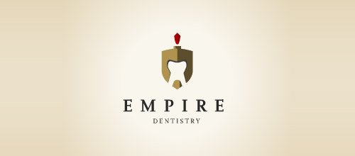 empire dentist 牙科 logo设计