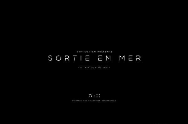 2014年最佳的网页设计作品 Sorte En Mer