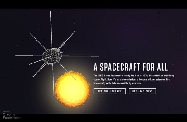 2014年最佳的网页设计作品 A Spacecraft for All