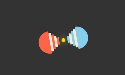 loading animation freebie concentric spheres