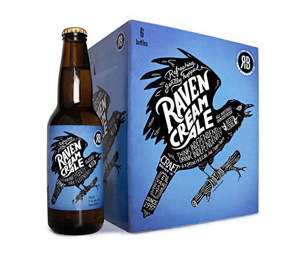 Raven Cream Ale/R&B Brewing by Saint Bernadine Mission Communications Inc.