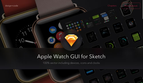 Apple Watch UI 界面素材集合 PSD + Sketch