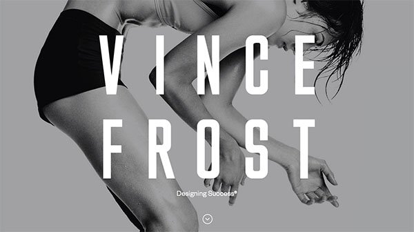 网页设计欣赏：Vince Frost