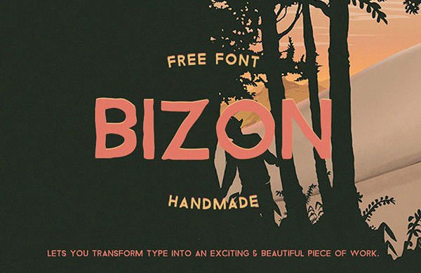 英文字体 bizon-free-font