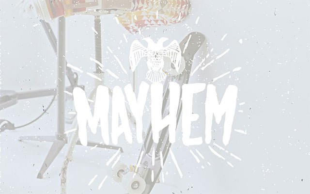 英文字体 mayhem-typeface