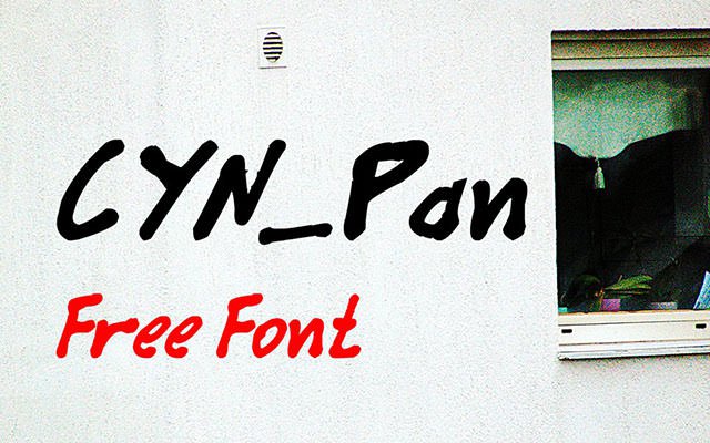 英文字体 cyn-pan-free-font