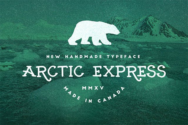 英文字体 arctic-express