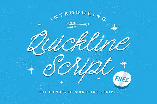 英文字体 Quickline-Script