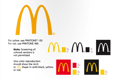 麦当劳 视觉设计规范