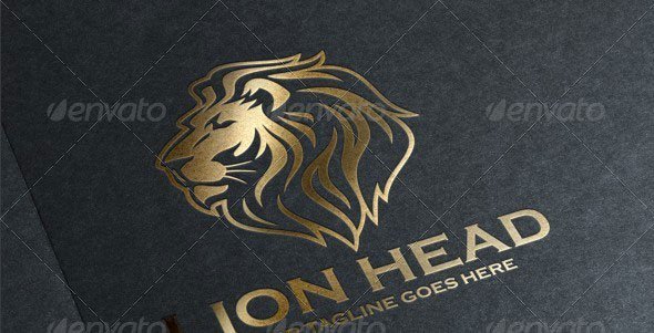  Lion Head Logo Template 