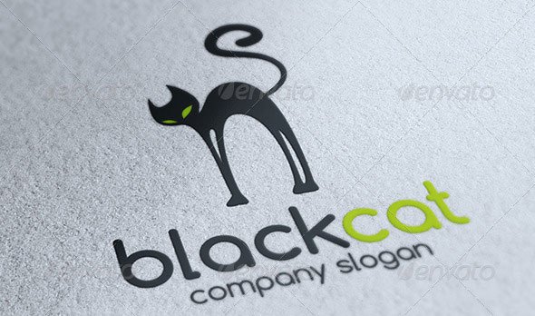  Black Cat Logo 