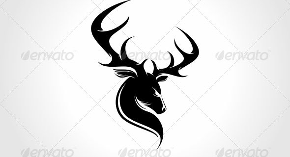  Deer Head Logo Templates 