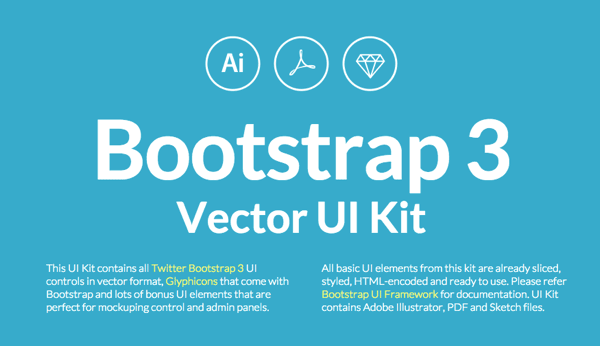 图片[1]-Bootstrap 3 UI KIT源文件素材AI,Sketch版-易看设计 - 专业设计师平台