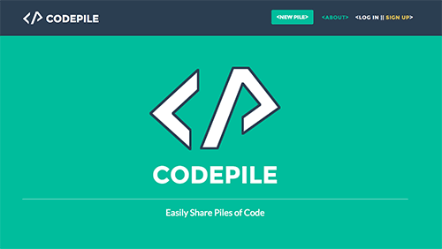 CodePiple 在线代码分享工具