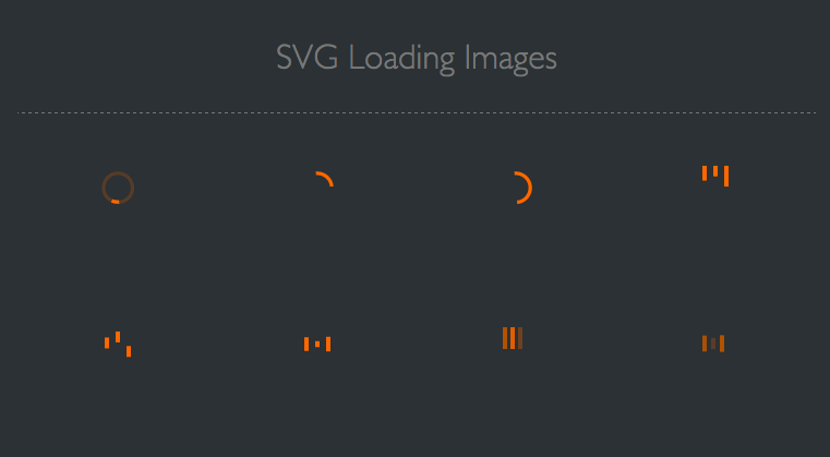 使用SVG图像作为loading加载 以保证图像高清不模糊